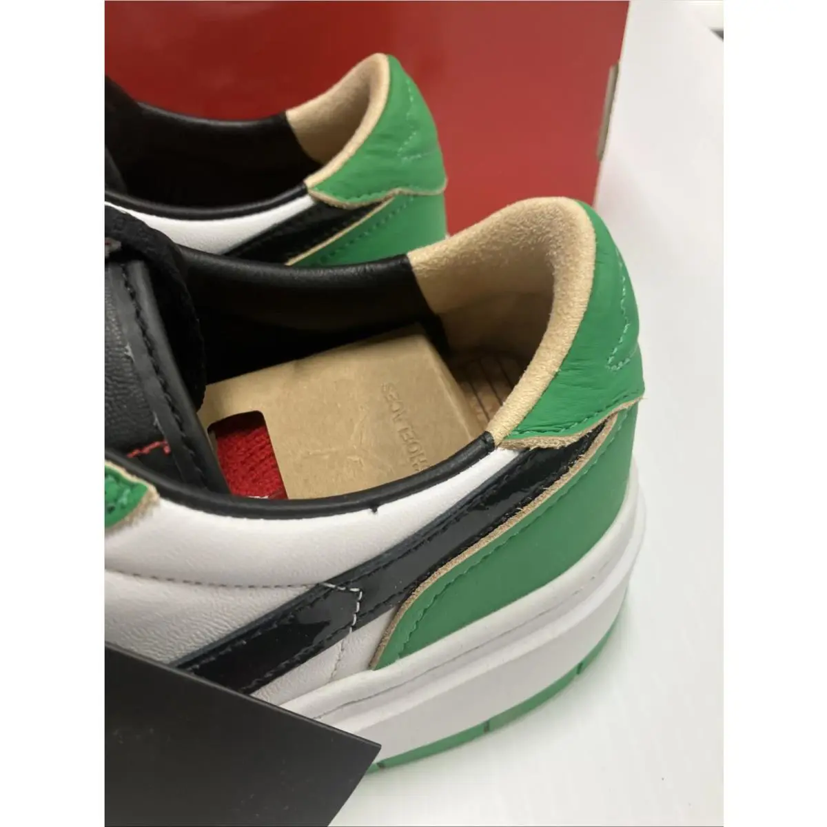 Nike shoes - Air Jordan 1 Elevate Low - DQ8394-301 - Green/White/Black 3