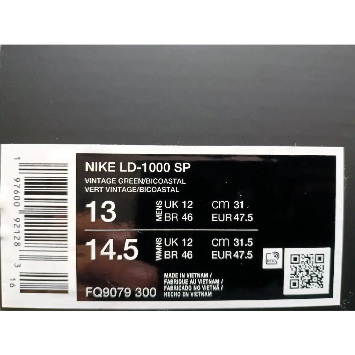 Nike shoes - Nike LD-1000 - FQ9079-300 - Green (UPC: 197600921283) 3