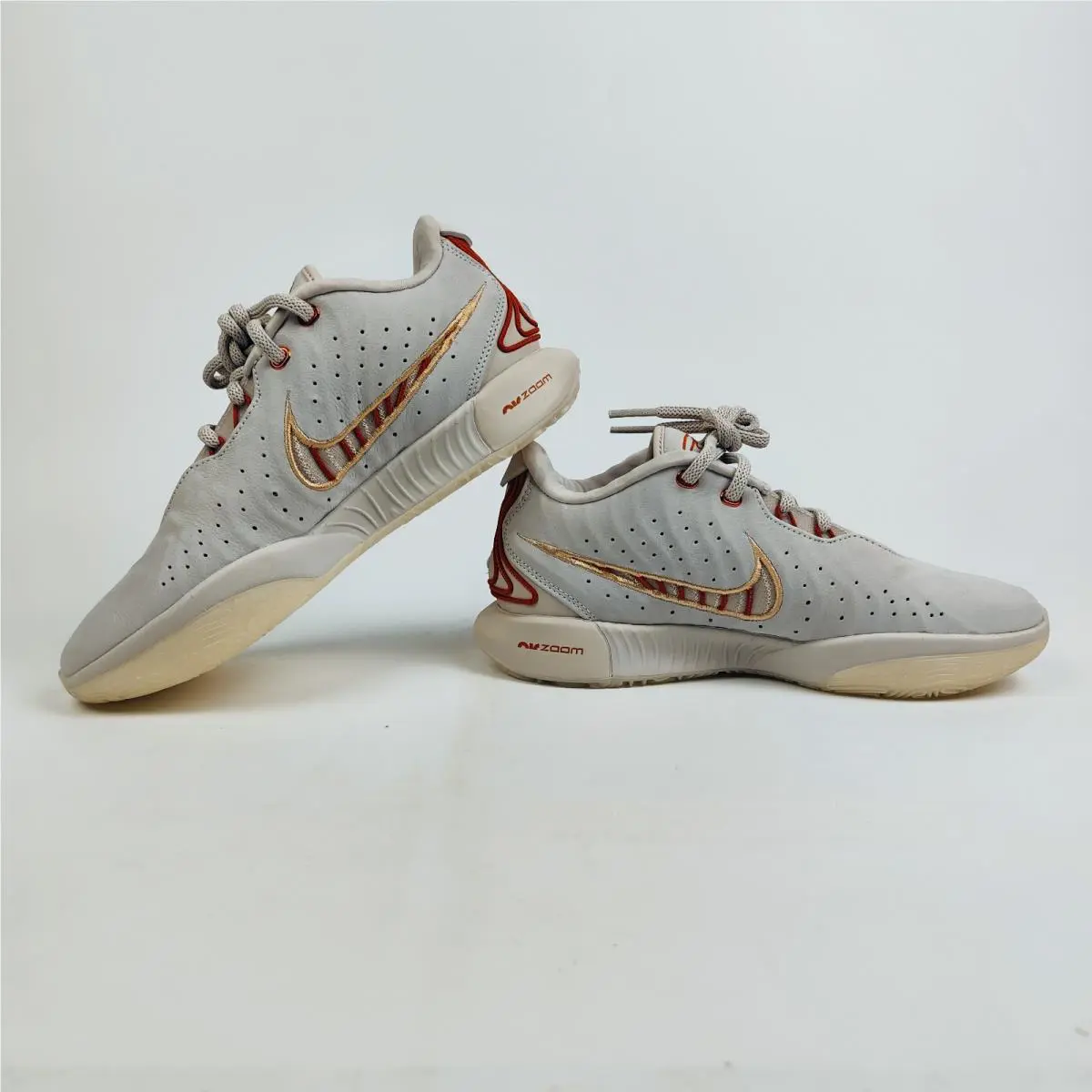 Nike shoes - Nike LeBron - LeBron - FV2345-001 - Light Bone/Coconut Milk/Dark Russet 15
