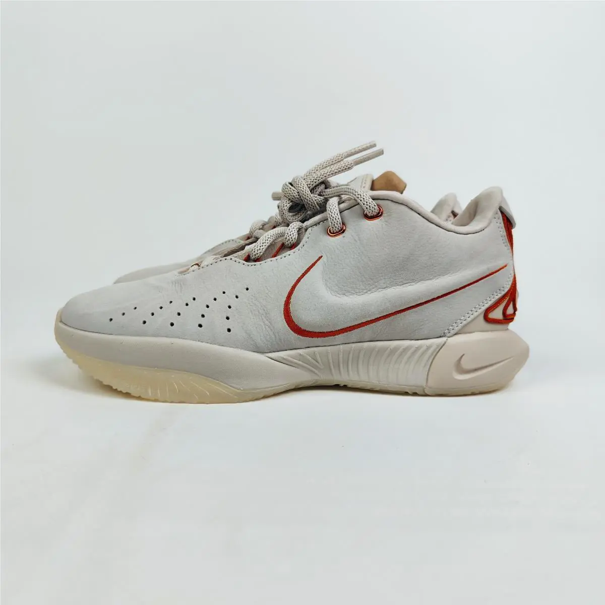 Nike shoes - Nike LeBron - LeBron - FV2345-001 - Light Bone/Coconut Milk/Dark Russet 3