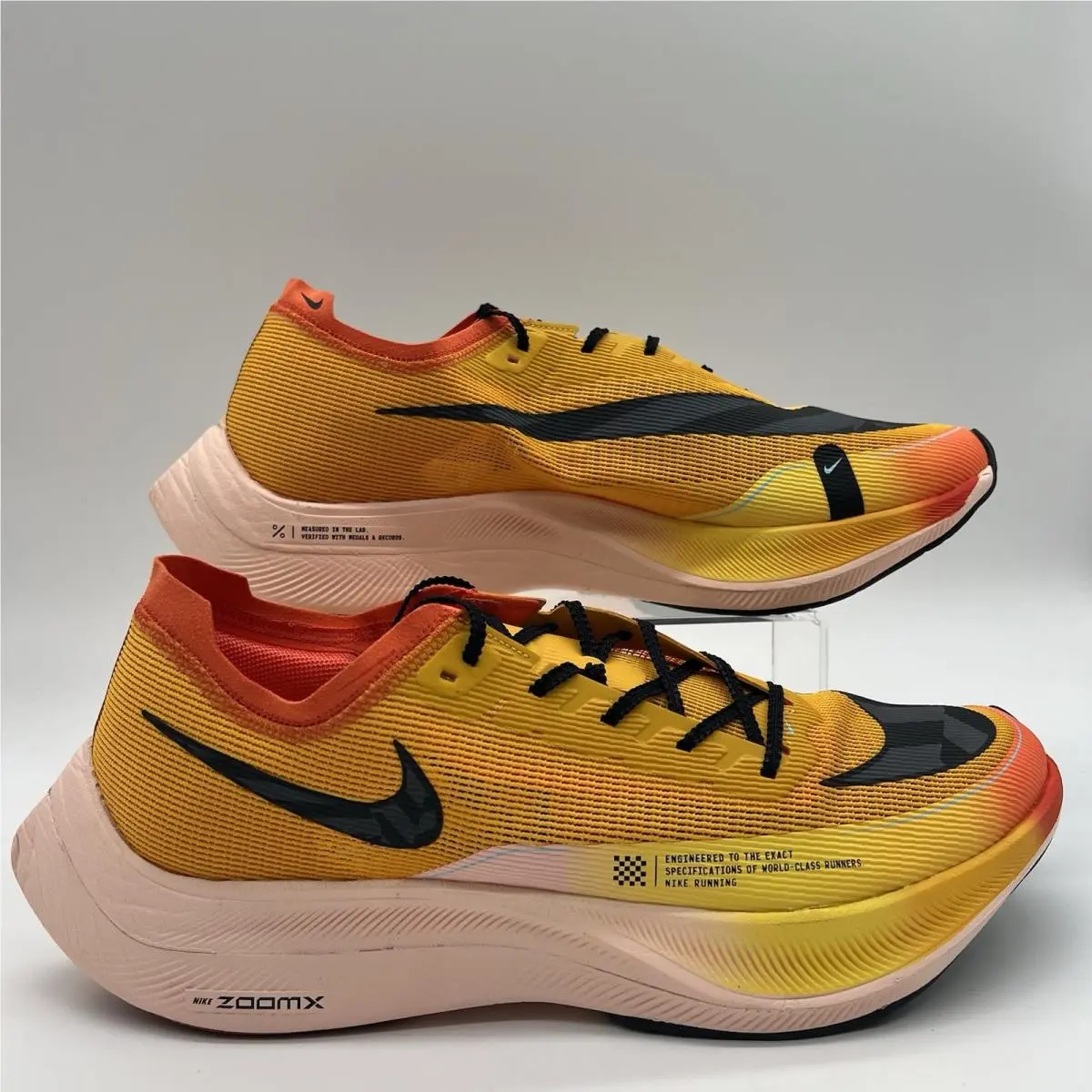 Mens Size 15 Nike Zoomx Vaporfly Next % 2 University Gold Running DO2408 739