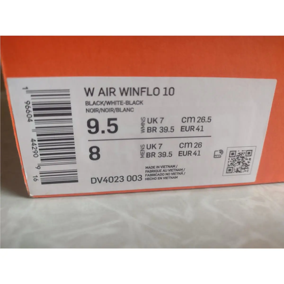 Nike shoes - Nike Winflo 10 - Winflo - DV4023 003 - Black (UPC: 196604442862) 8