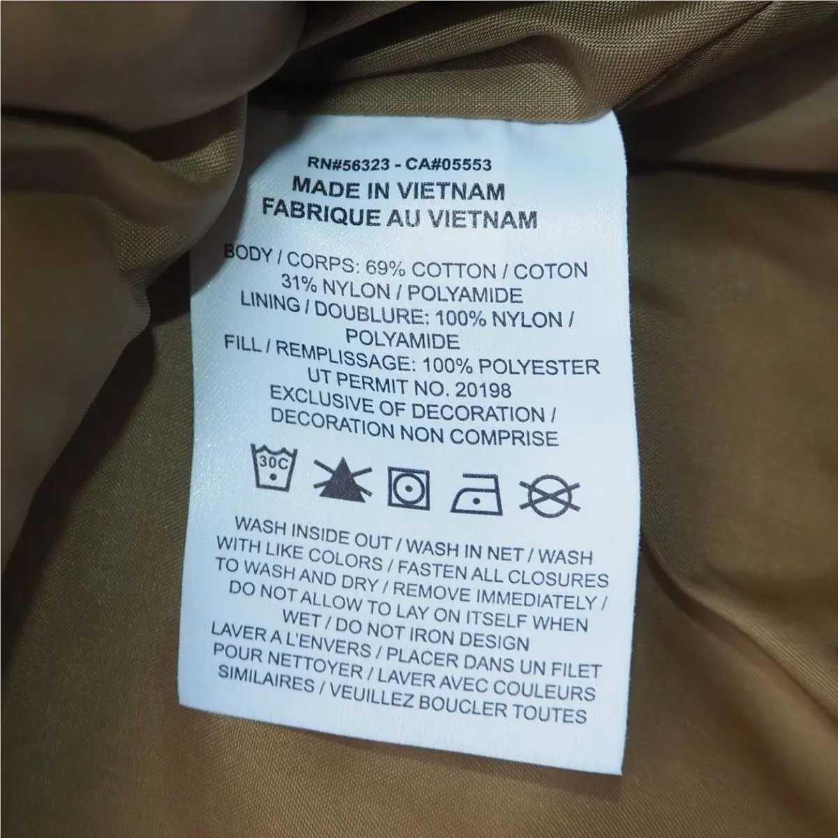 Nike clothing - Air Jordan Quilted Full Zip Sleeveless Vest - FB5192-395 - Brown 5