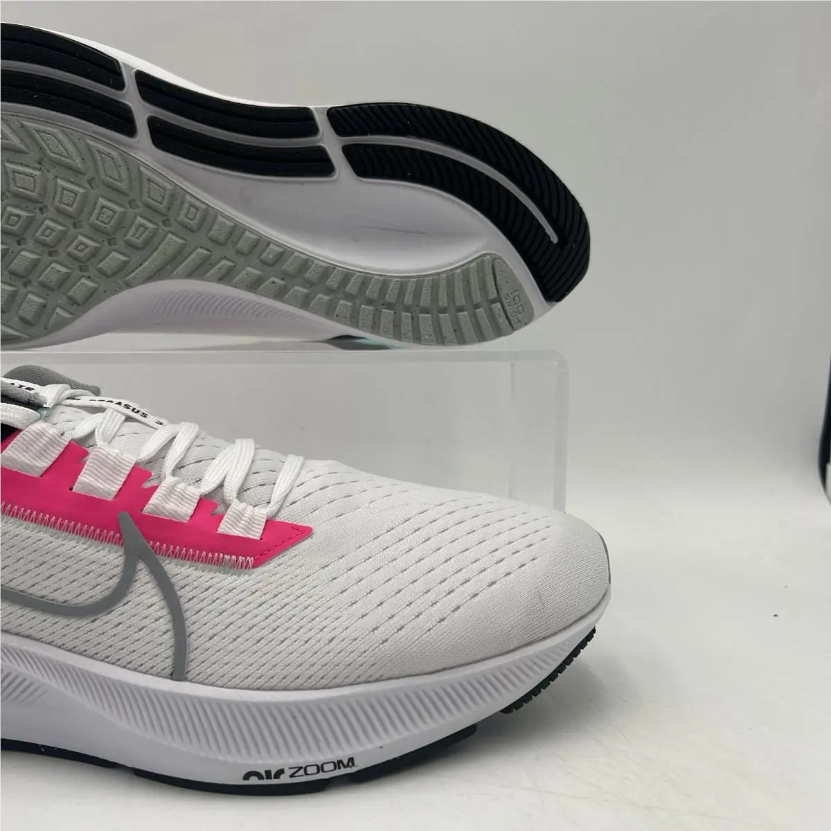 Nike shoes - Nike Air Zoom Pegasus 38 - CW7356-102 - White/Wolf Grey-Hyper Pink (UPC: 194958706074) 1