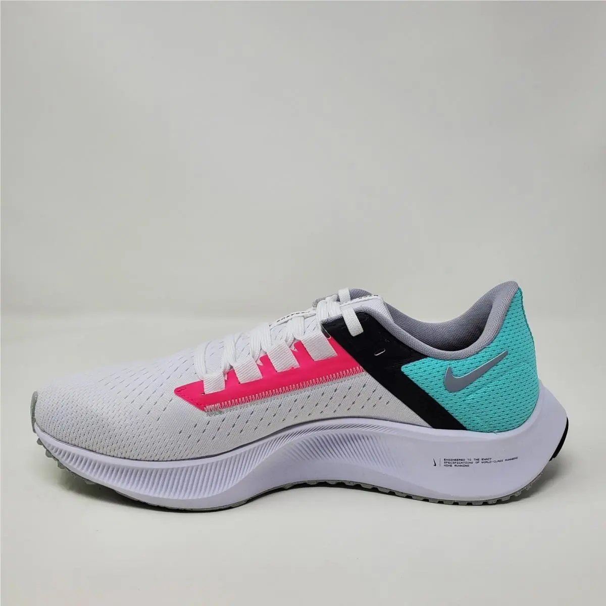 Nike shoes - Nike Air Zoom Pegasus 38 - CW7356-102 - White/Wolf Grey-Hyper Pink (UPC: 194958706074) 7