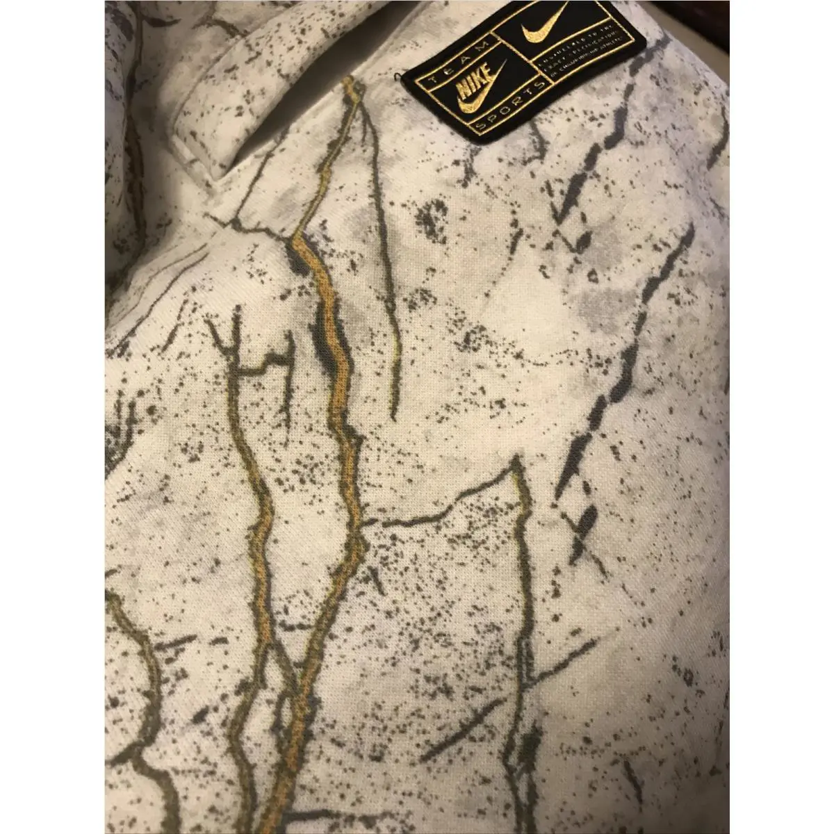 Nike clothing - Nike Sportswear Marble Gold Joggers - Do6173-025 - Gold 8