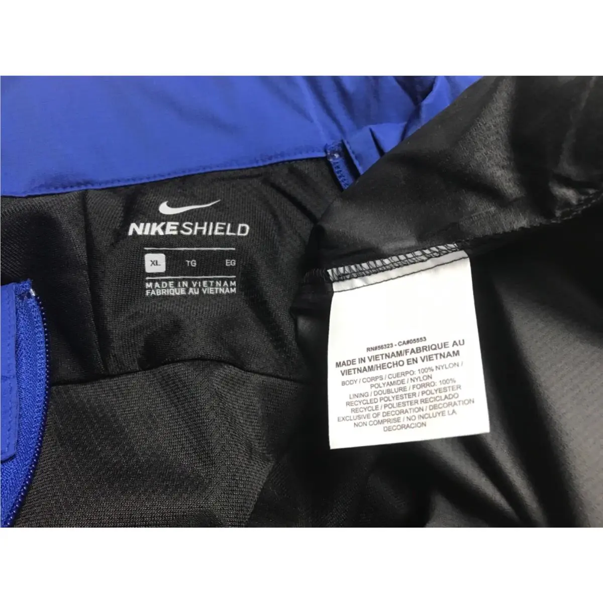 Nike clothing - AJ5444 011 - blue/black/white 6