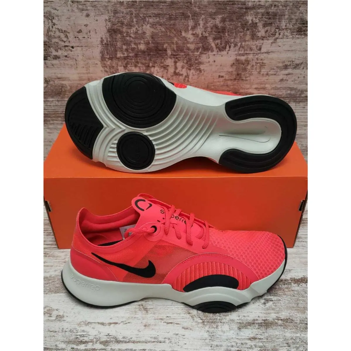 Nike shoes - Nike SuperRep Go - SuperRep - CJ0773 660 - Laser Crimson/DK Smoke Grey (UPC: 193658311830) 3