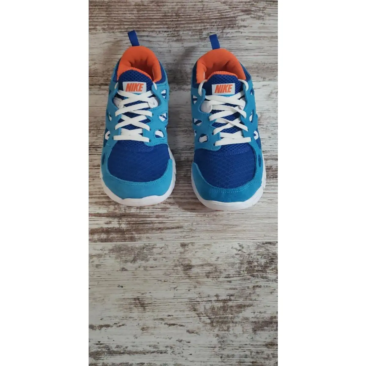 Nike shoes - Nike Free Run 2 - Free Run - Laser Blue/Safety Orange (UPC: 196149532424) 0