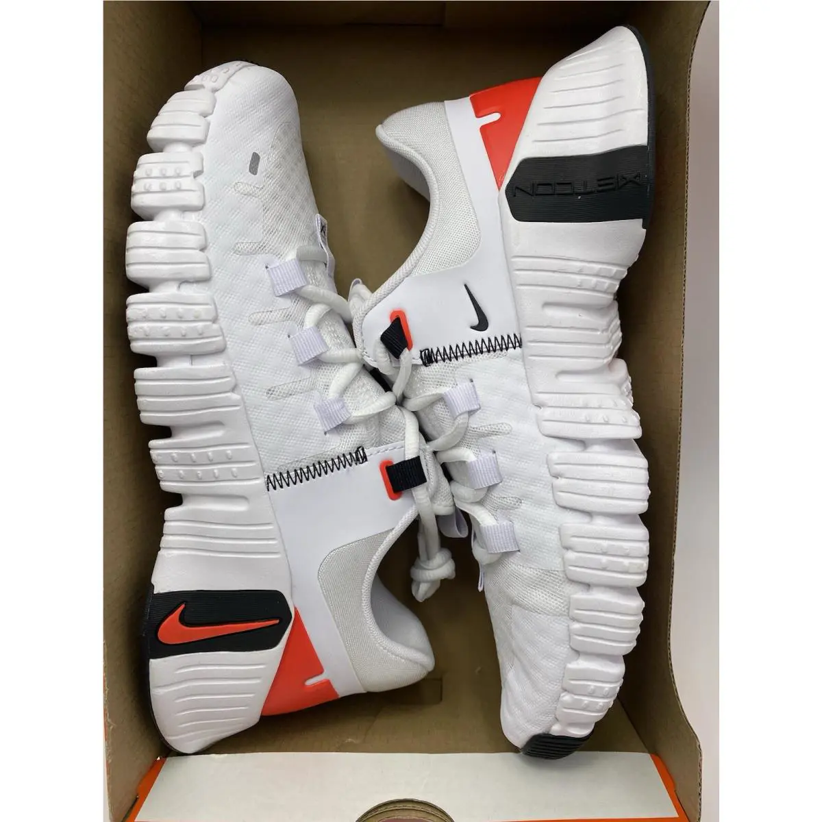 Nike shoes - Nike Free Metcon - Free Metcon - DV3949 100 - White/Bright Crimson-Black (UPC: 196604190589) 5