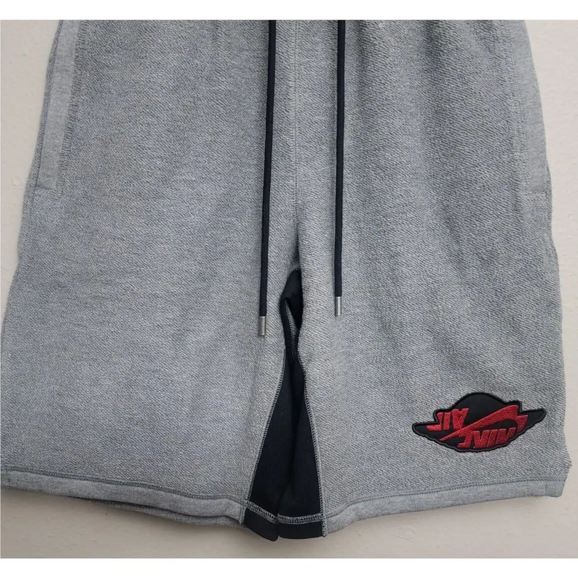 Nike clothing - Jordan Wings Classic Fleece Shorts - BQ8645 - Grey Heather (UPC: 193146060165) 1