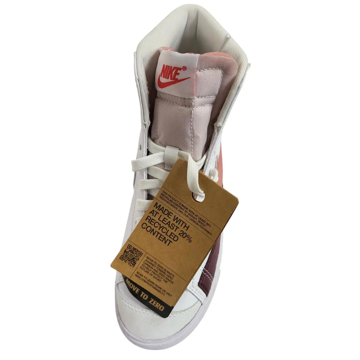 Nike shoes - Nike Blazer Mid `77 Next Nature - DQ4124 - White (UPC: 196608047537) 4