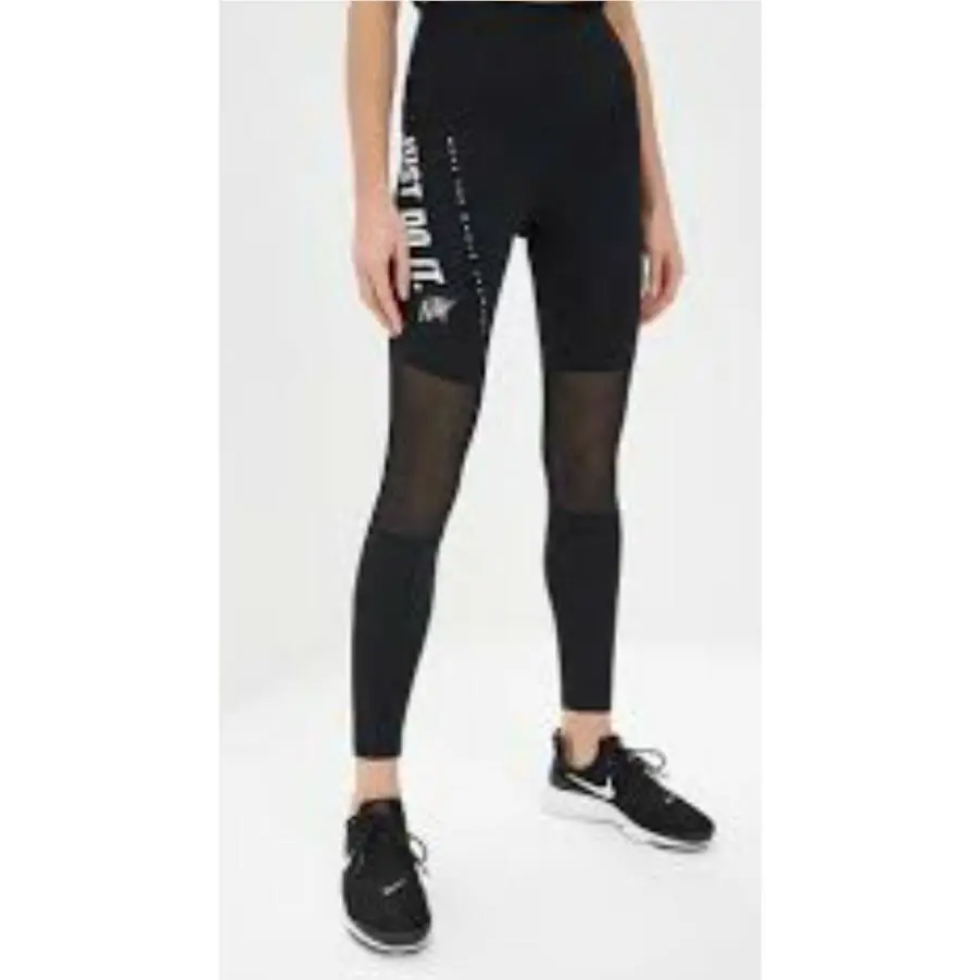 Nike Womens Power Hyper Tight Fit Training Tights AQ0377-010 Medium