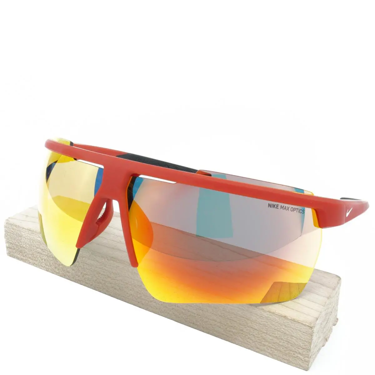 CW1287-657 Mens Nike Windshield 20 Sunglasses - Frame: University Red/White Rouge/Blanc