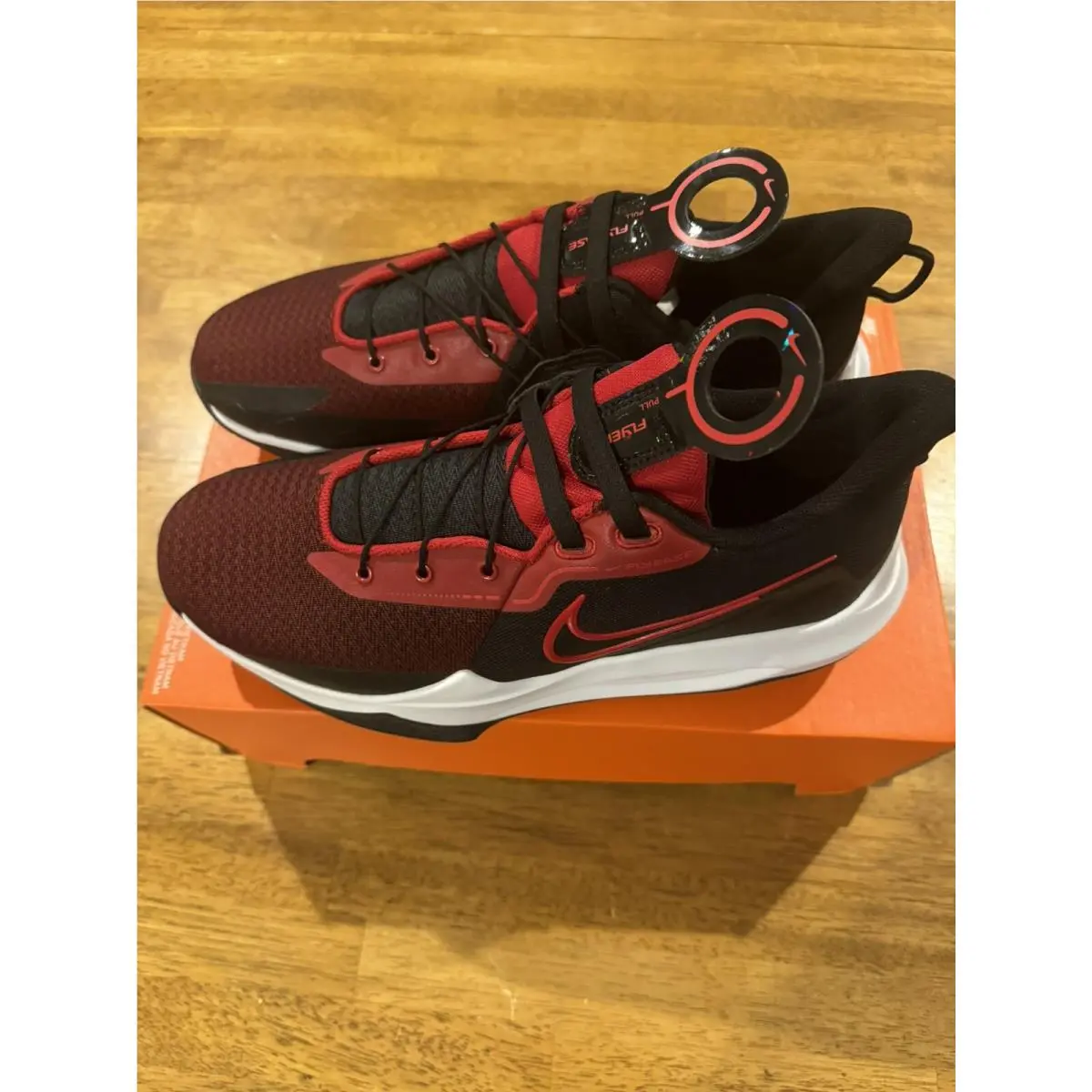 Nike shoes - Nike Precision VI - Precision - DJ7552 002 - Red (UPC: 0195869965963) 0