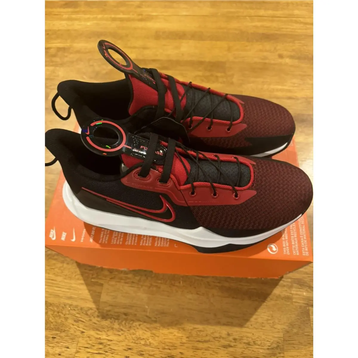 Nike shoes - Nike Precision VI - Precision - DJ7552 002 - Red (UPC: 0195869965963) 2
