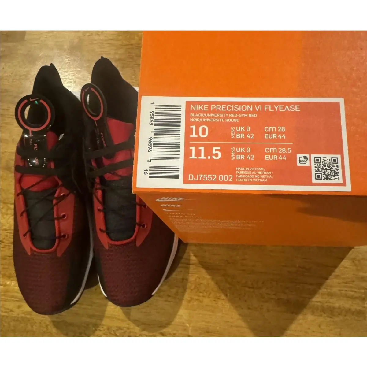Nike shoes - Nike Precision VI - Precision - DJ7552 002 - Red (UPC: 0195869965963) 4