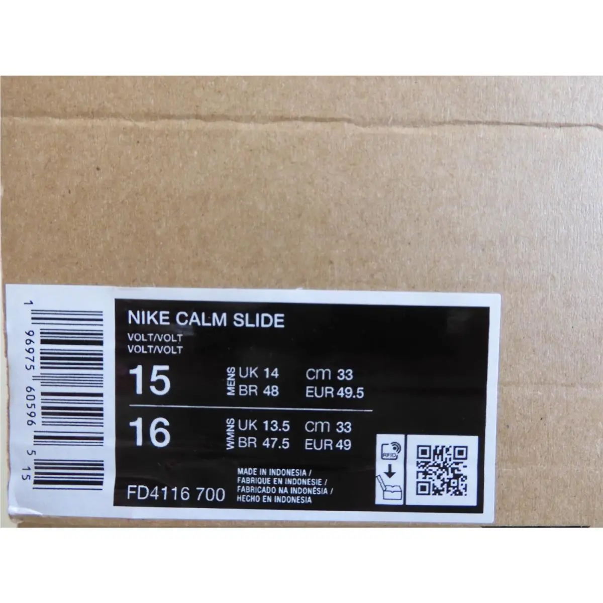 Nike shoes - Nike Calm Slide - Calm Slide - Green (UPC: 196975605965) 4