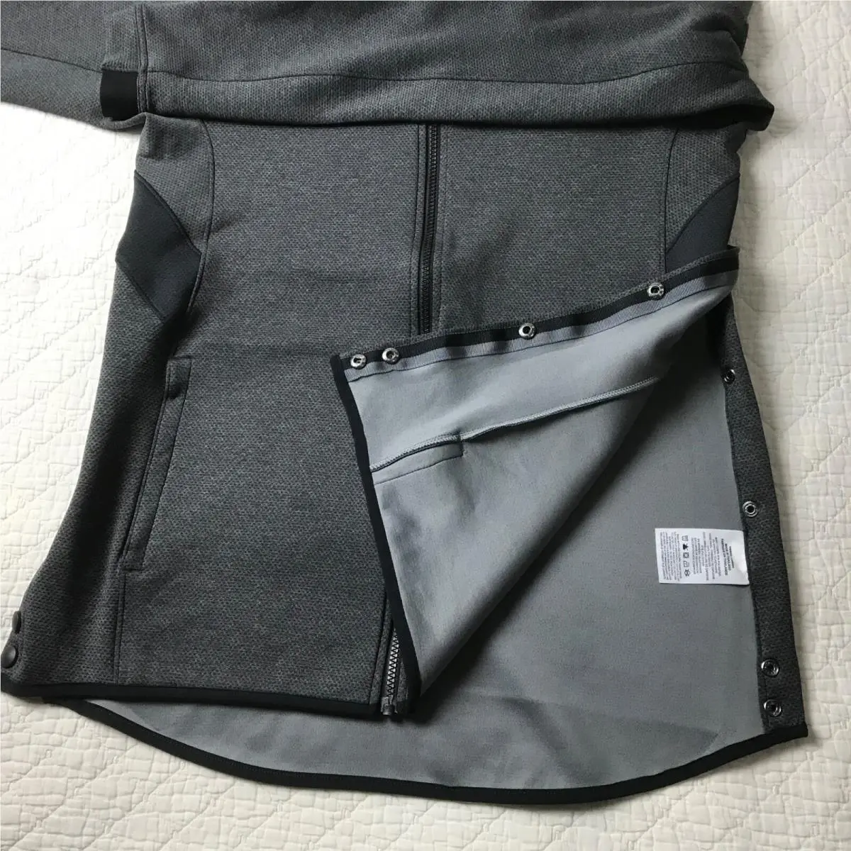 Nike clothing - Nike Therma Flex Showtime - Therma Flex Showtime - AT3263-010 - Black Heather/Anthracite/Black Heather 4