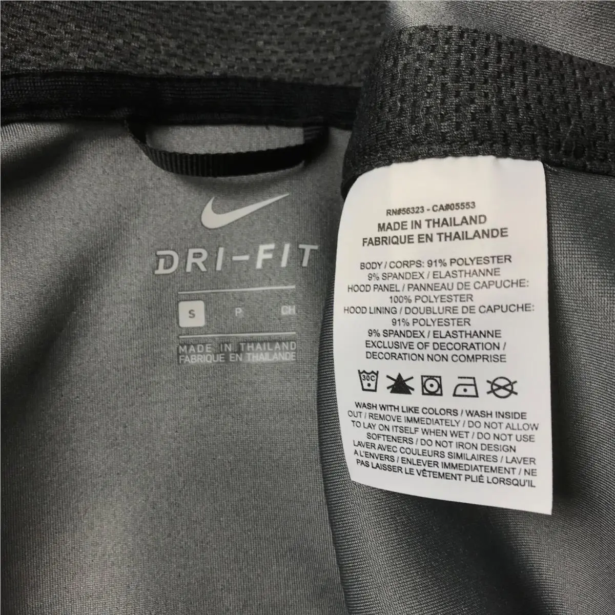 Nike clothing - Nike Therma Flex Showtime - Therma Flex Showtime - AT3263-010 - Black Heather/Anthracite/Black Heather 6