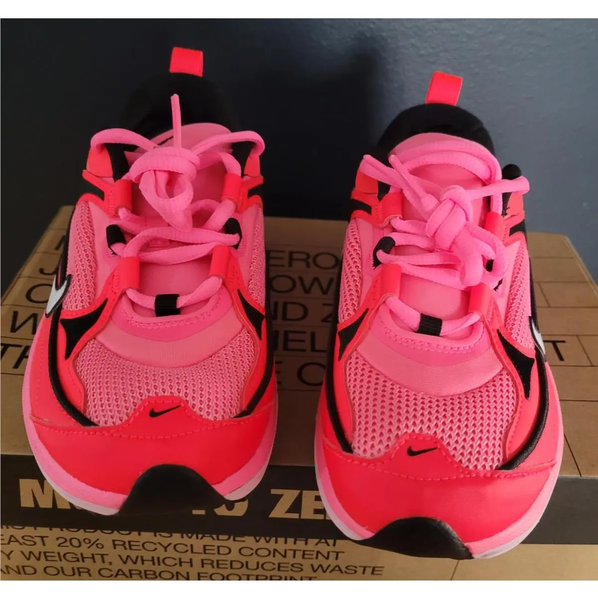 Nike shoes - Nike Air Max Bliss - Air Max Bliss - DH5128 600 - Laser Pink/White/Solar Red (UPC: 195869221786) 0