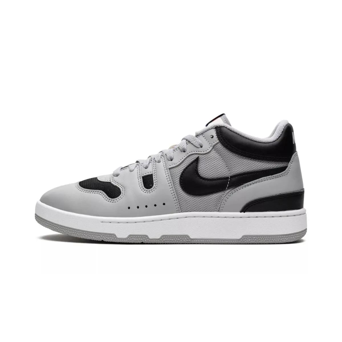 Nike Mens Attack QS SP Athletic Sneakers Size 7 Box NO Lid FB8938 001 - LT SMOKE GREY BLACK WHITE