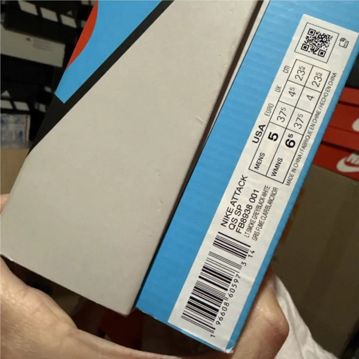 Nike shoes - Nike Attack QS SP - Attack - FB8938001 - Gray 5