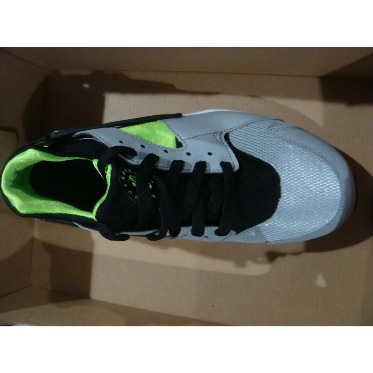 Nike shoes - WOLF GREY/BLACK ELECTRIC GREEN 0