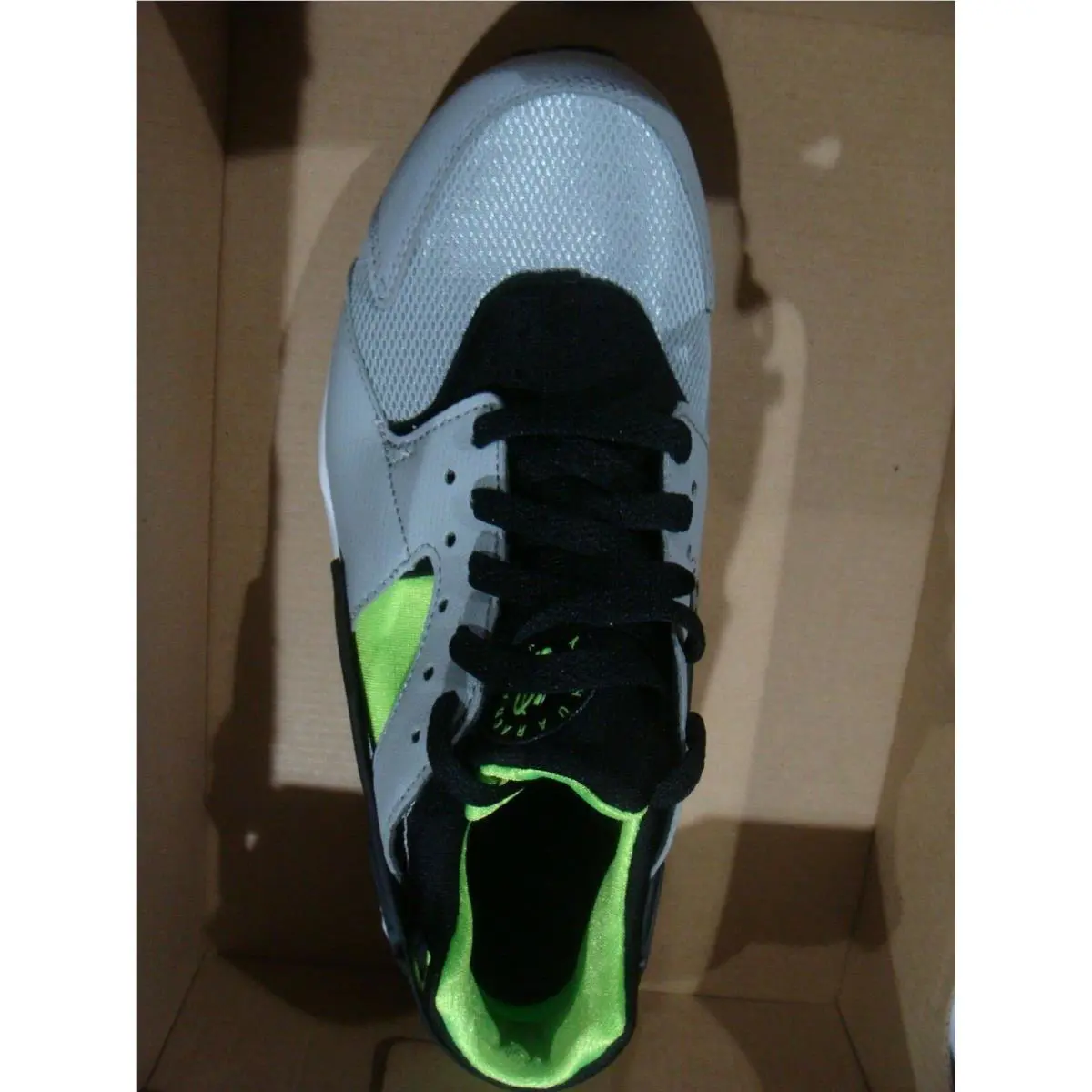 Nike shoes - WOLF GREY/BLACK ELECTRIC GREEN 1