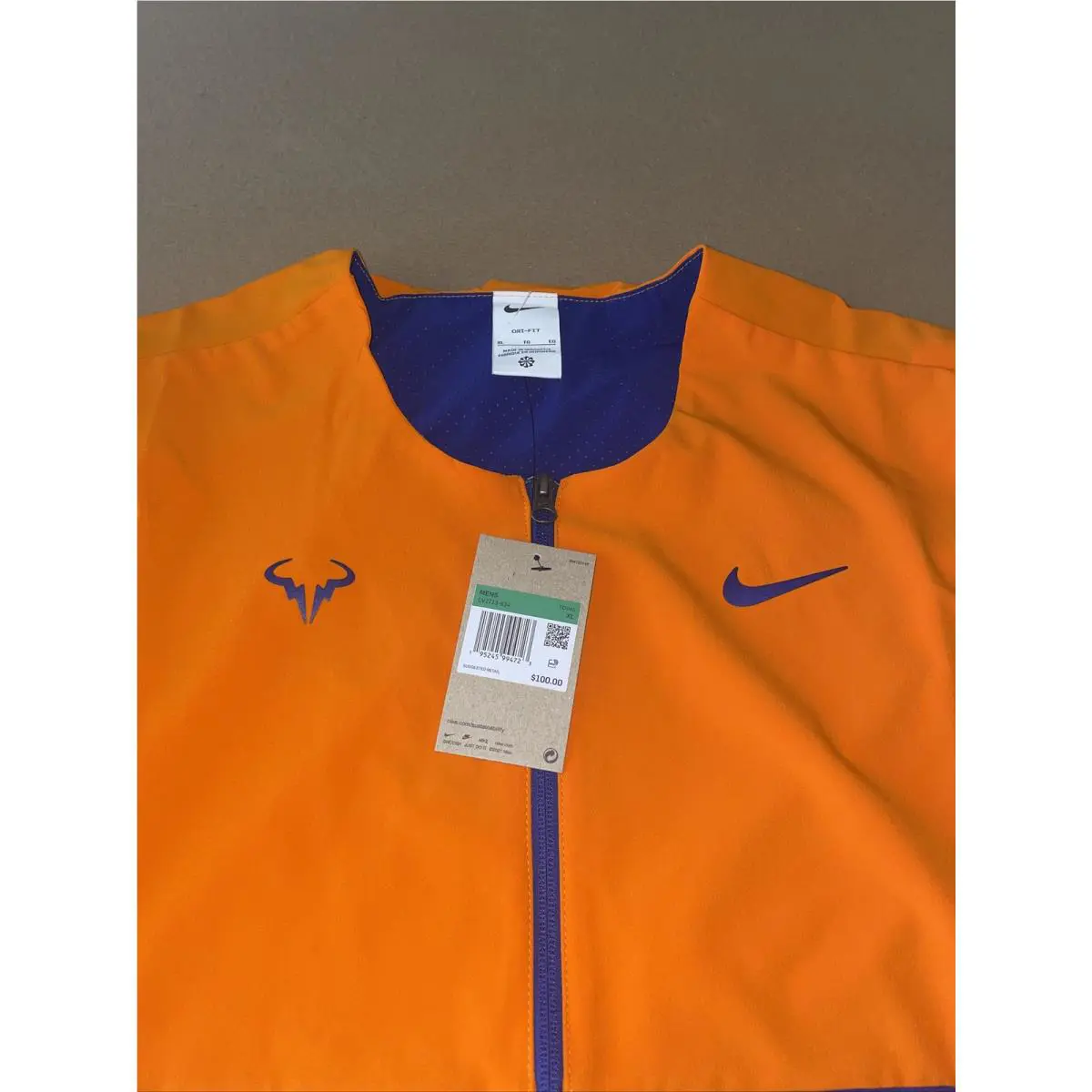 Nike clothing - Nike Dri-Fit - Orange / Blue (UPC: 195245994716) 0