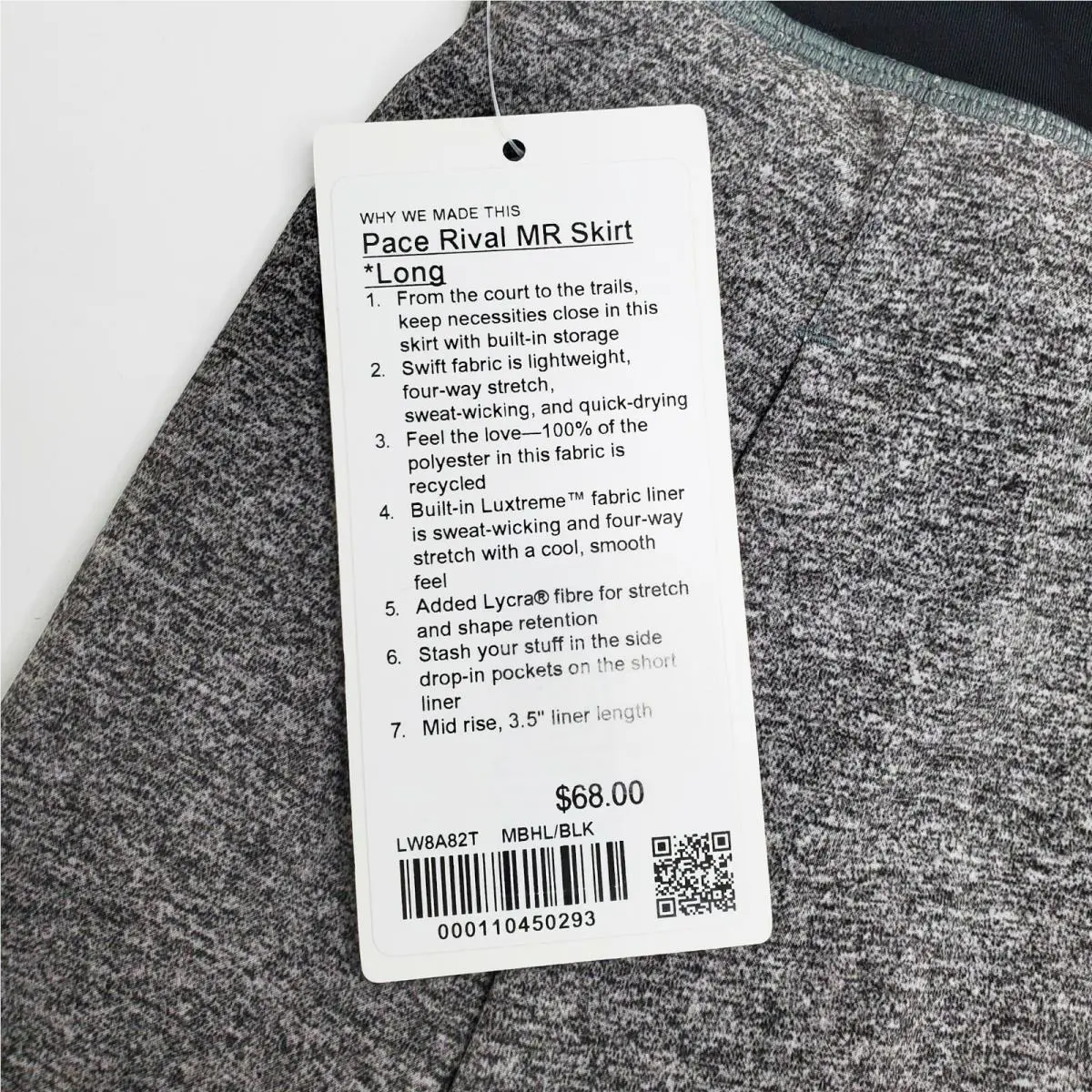 Lululemon clothing - Gray 2