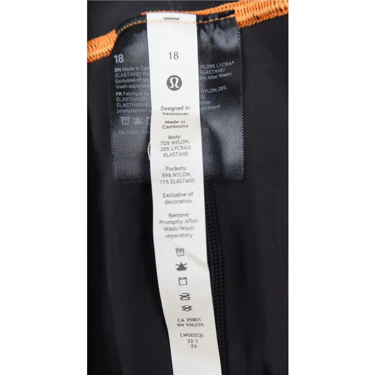 Lululemon clothing - LW5DZQS - LW5DZQS - Black 7