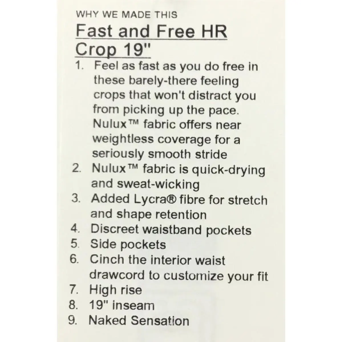 Lululemon clothing - Black 2