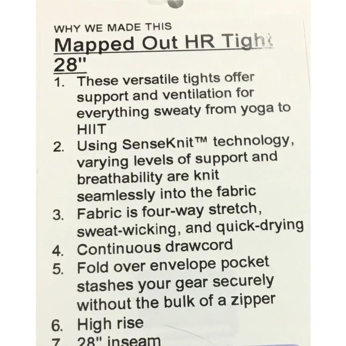 Lululemon clothing - Black 1