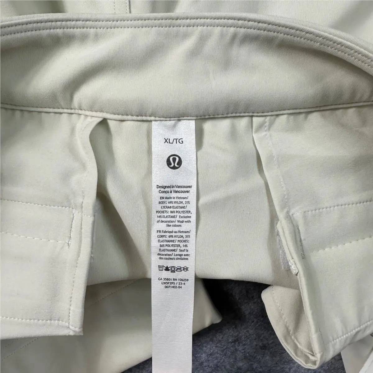 Lululemon clothing - Ivory 7