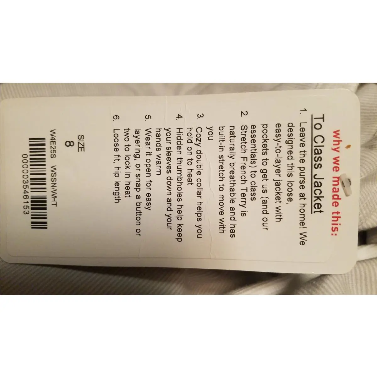 Lululemon clothing - White 4