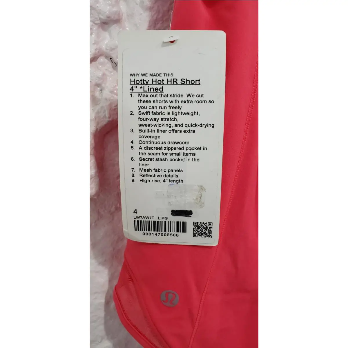 Lululemon clothing - Pink 4