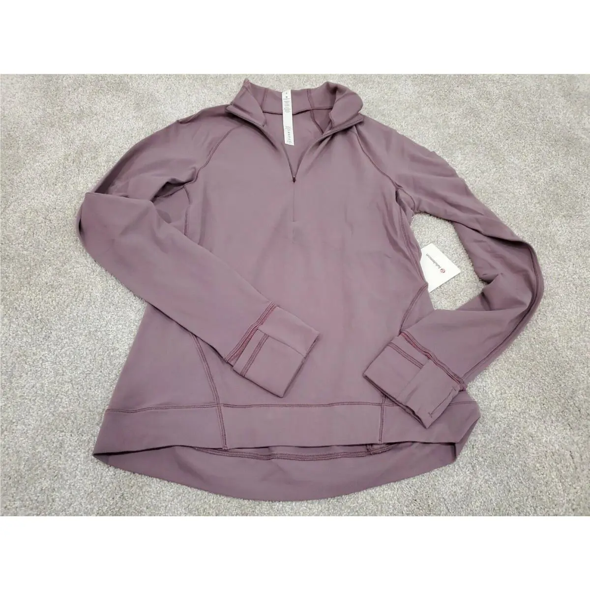 Lululemon Outrun The Elements 1/2 Zip Size 8