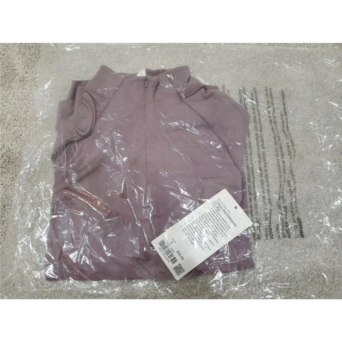 Lululemon clothing  - Frosted Mulberry 1