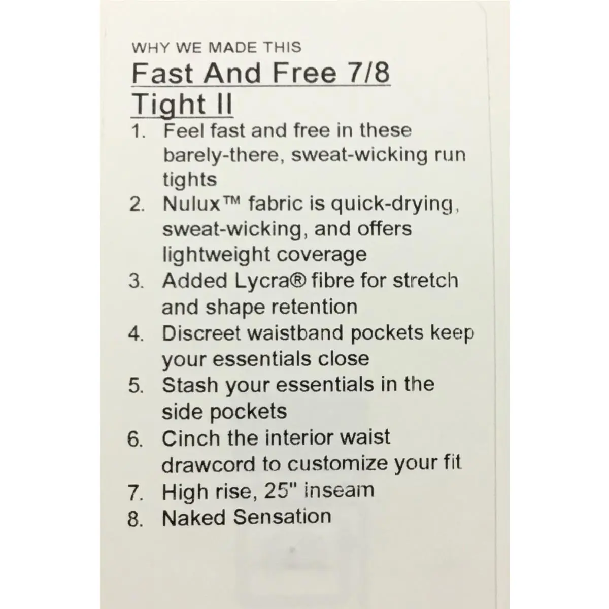 Lululemon clothing - Magenta 1