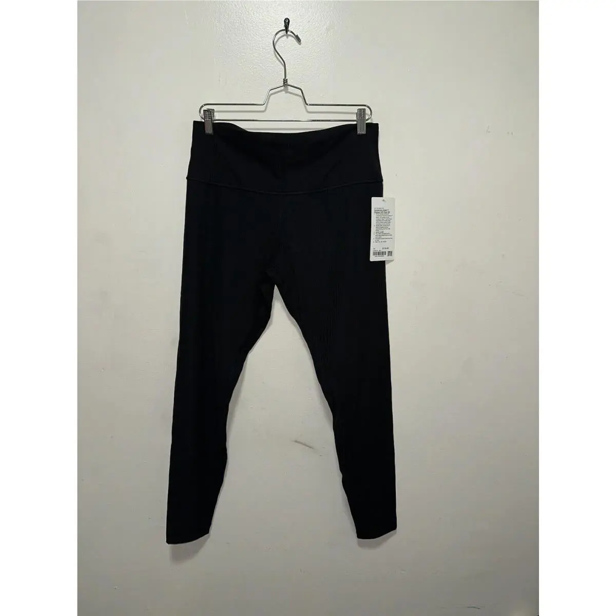 Lululemon Leggings Align Ribbed HR Pant 28 Yoga Pants Size 14 Black