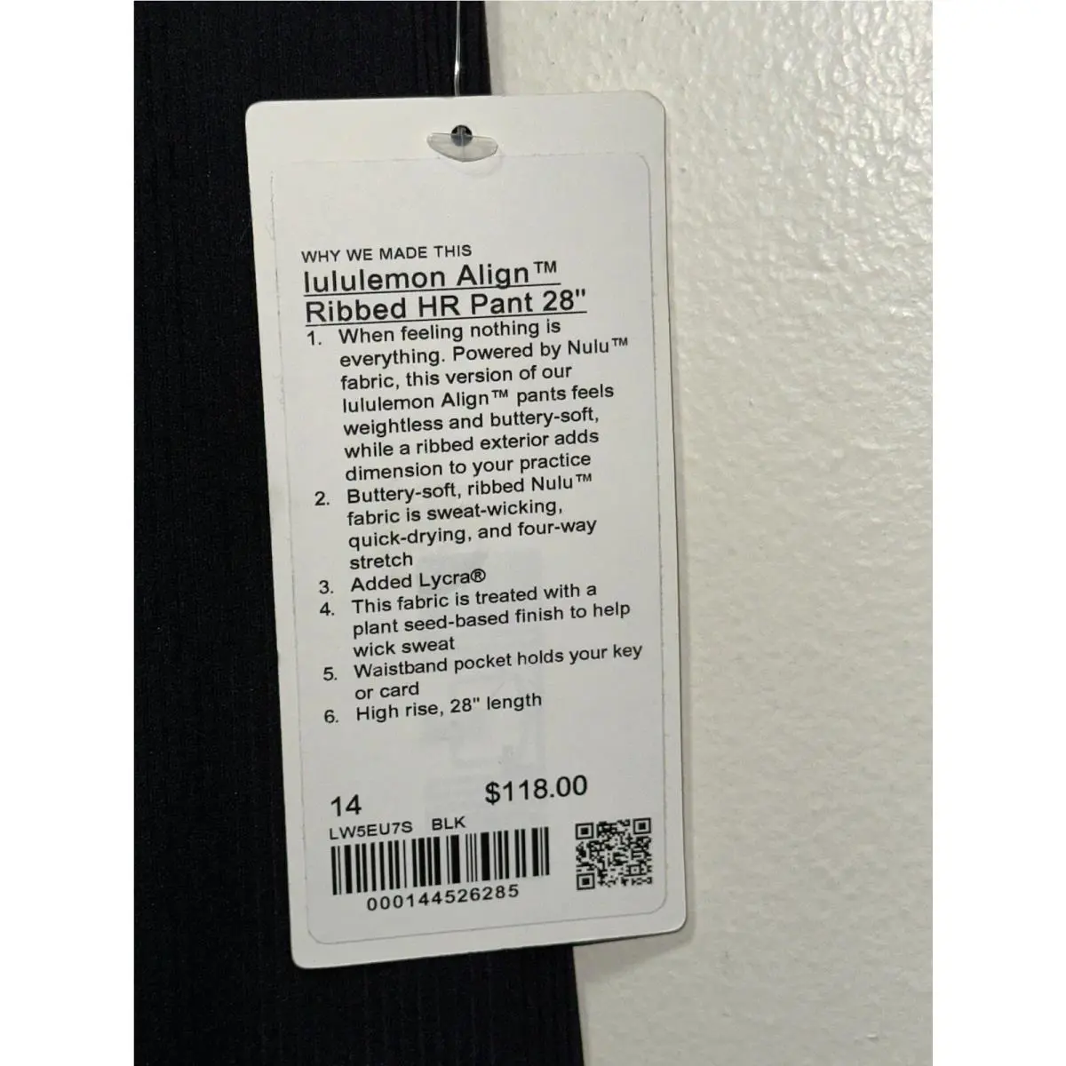 Lululemon clothing  - Black 3