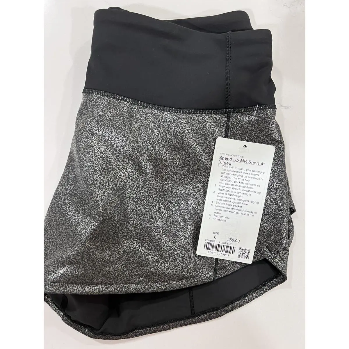 Lululemon clothing - Luminosity/Black Foil 1