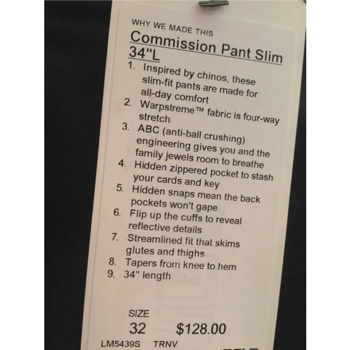 Lululemon clothing - Blue 1
