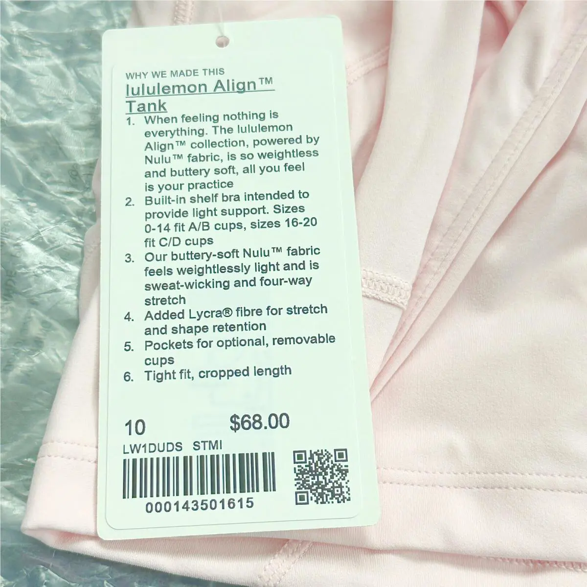 Lululemon clothing - Pink 6