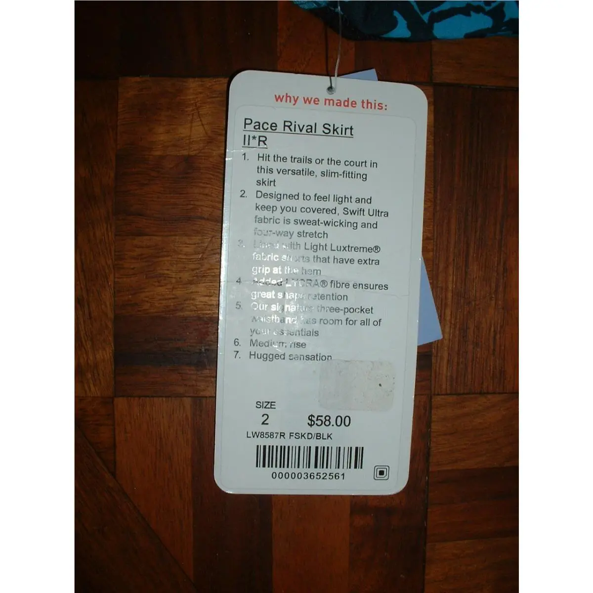 Lululemon clothing - Blue 2