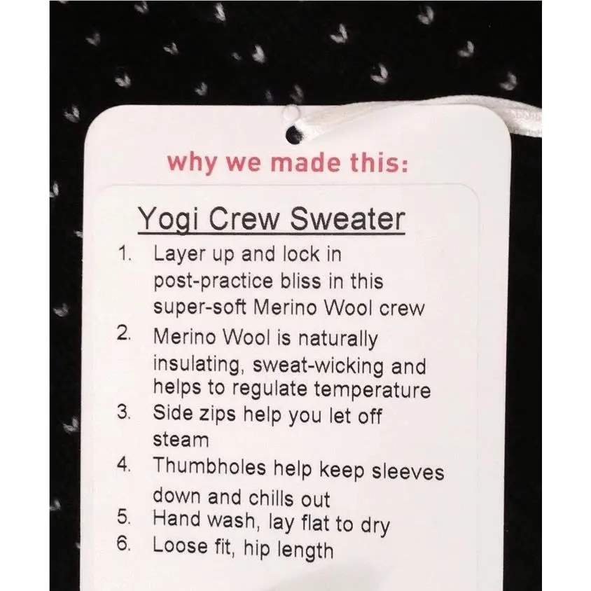 Lululemon clothing - Black/White 6