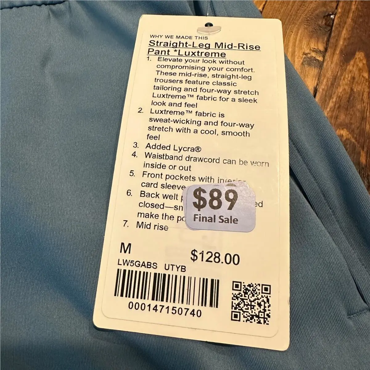 Lululemon clothing - Blue 0