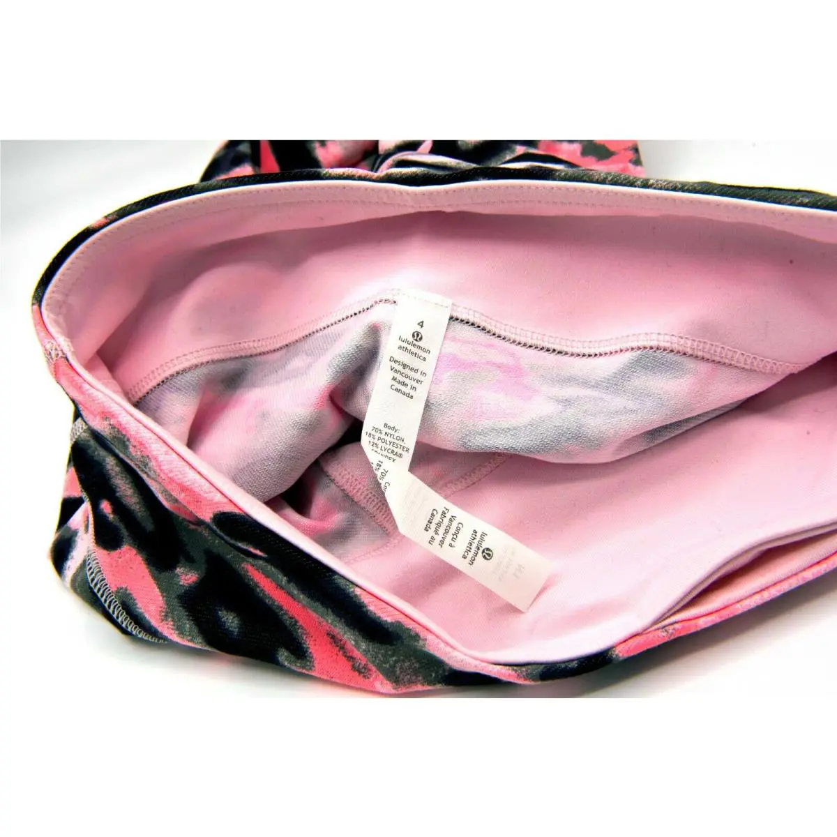 Lululemon clothing - Wamo Camo barely pink/Barely pink 2