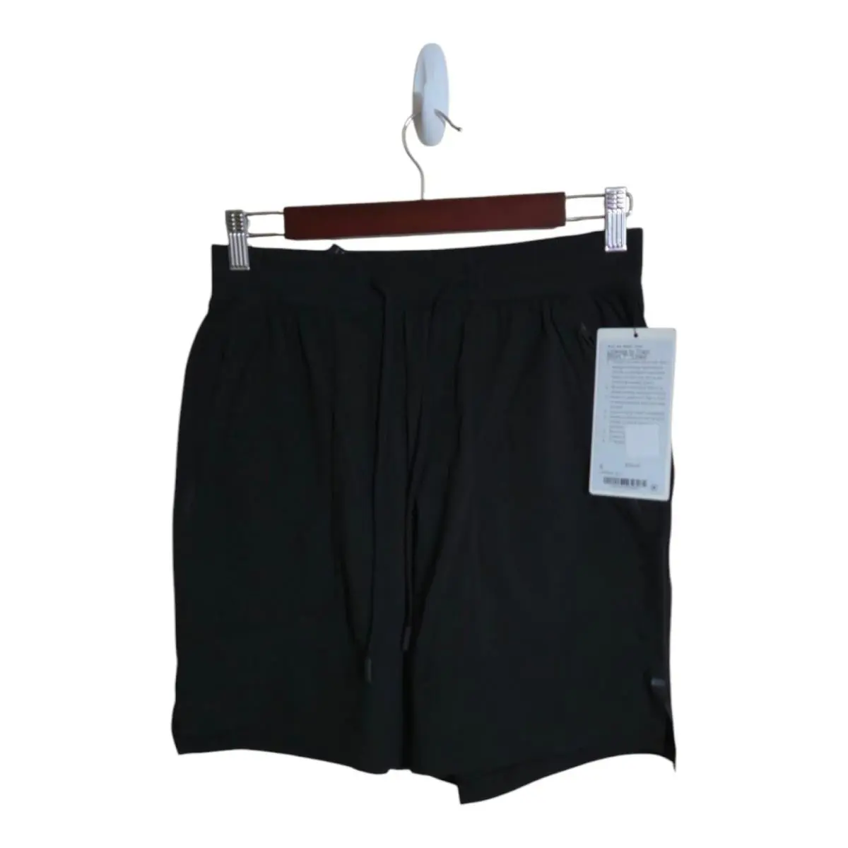 Lululemon Short Men S Black License to Train 7 Lined Athleisure Beach LM7B64S